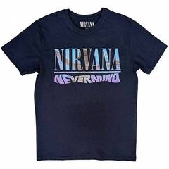 NIRVANA ユニセックスTシャツ: Nevermind (Back Print)