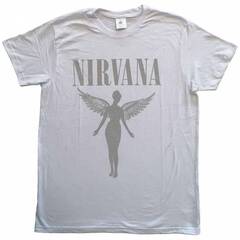 NIRVANA ユニセックスTシャツ: In Utero Tour (Back Print)