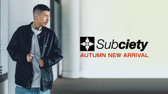 Subciety (サブサエティ)より秋冬の新作入荷！中綿入りのフェイク・レザー生地のスタジアム・ジャケットや、コーデュロイ・パンツなどが続々と登場！