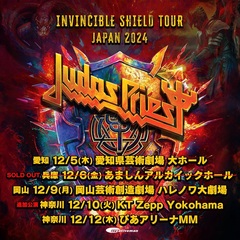 JUDAS PRIEST、KT Zepp Yokohamaでのジャパン・ツアー追加公演が決定！