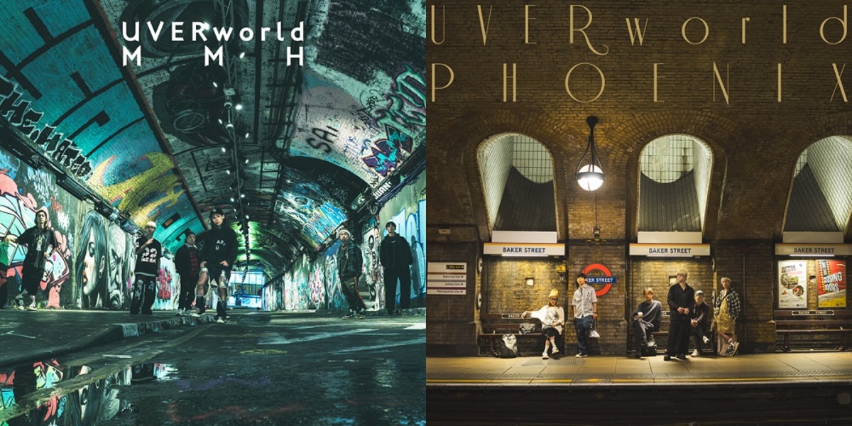 UVERworld、ニュー・シングル『MMH』＆『PHOENIX』12/4 2タイトル同時リリース！ロンドンで撮影されたアートワーク公開