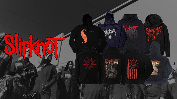 SLIPKNOT、好評につきゲキクロ未発売のアイテムを追加しバンドマーチの予約受付が再開！ジャケット、パーカーなど季節に合ったアイテムを大幅追加！大好評のバンドTシャツも多数ラインナップ！