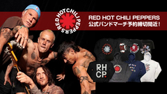 RED HOT CHILI PEPPERS、ゲキクロでのバンドマーチ予約受付が間もなく終了！アイコニックなアスタリスク・ロゴを落とし込んだパーカー、スウェット、バンドTシャツ、キャップ、ビーニーなど合計42アイテムがラインナップ！