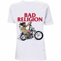 【予約商品】BAD RELIGION バンドTシャツ ユニセックス: American Jesus - WHITE