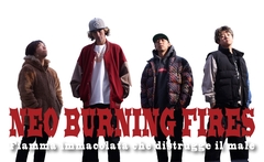 NEO BURNING FIRES、2/20開催の"ignition release party"にKYONO BAND出演決定！3月にフロントマン 来門の生誕祭開催！来門と縁のあるスケボーキング、WRENCH等出演！