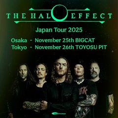 THE HALO EFFECT、11月に東阪にて初の単独来日公演が決定！