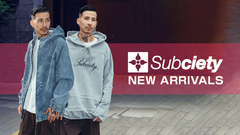 Subciety (サブサエティ)より待望の春の新作入荷！デニム・ジャケットやパーカーなど春のストリート・コーディネートに欠かせないアイテムが一斉入荷！