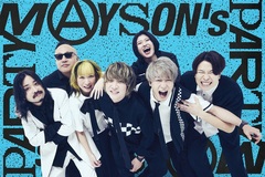 MAYSON's PARTY、リリース・ツアー[Let's "GO" MAYSON's TOUR 2025]第1弾の対バン・アーティストでHOTSQUALL、SHIMA、THE CHERRY COKE$、EGG BRAIN、LONGMAN等発表！