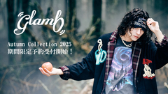 グランジ・ロックを基調にした人気ブランドglamb(グラム)、早くも秋の新作が期間限定で予約受付開始！先日来日公演を終えたばかりの GUNS N' ROSES のロゴやアートワークを落とし込んだアイテムなど全198点が登場！先着で最新ルック・ブックをプレゼント！