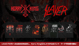 LOUD PARK 25での来日決定記念！Kerry KingさらにはSLAYERの公式バンド・マーチをゲキクロにて予約受付開始！豊富なバンドTシャツ、キャップなど全93アイテムが登場！ご予約は5/15(木)23:59まで！