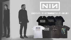 NINE INCH NAILS、公式バンド・マーチが"即納商品"としてゲキクロに新入荷！バンドTシャツを中心にアイコニックなロゴを落とし込んだアイテムなど全13アイテムが登場！