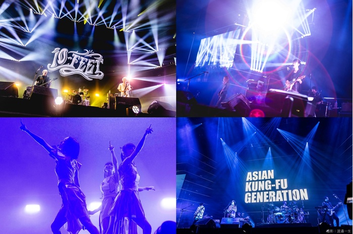 10-FEET、ASIAN KUNG-FU GENERATION等が出演した