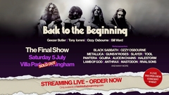 BLACK SABBATH、最後の公演"Back To The Beginning"ライヴ・ストリーミングの告知映像公開！