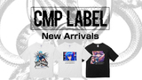 数多くのバンドのアートワークを手掛けるグラフィック・デザイナーによるブランドCMP LABEL(シーエムピー・レーベル)より夏の最新アイテムが入荷！レトロ可愛いイラストを落とし込んだTシャツが登場！