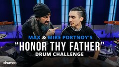 Mike Portnoy（DREAM THEATER）が息子 Max Portnoyに「Honor Thy Father」のドラム演奏にチャレンジさせる動画公開！
