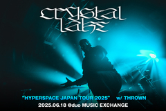 Crystal Lakeのライヴ・レポート公開！スウェーデンのメタルコア・バンド THROWN迎えたツアー東京公演、Crystal Lakeが世界中で愛される所以を見せつけた一夜をレポート！