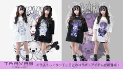 超人気イラストレーター てぃらとTRAVAS TOKYO (トラバス・トーキョー)のコラボTシャツが新入荷！ブランドの象徴的存在である定番"クマ"シリーズの新作も登場！