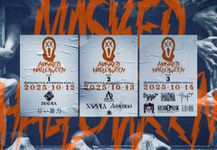 10/12-14開催"MASKED HALLOWEEN"、DAY3出演者でTHE MADNA、sugar等6組発表！猟牙（RAZOR）と"MASKED"がラインナップ選定した一夜限りのスペシャル・バンドも！