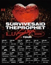 Survive Said The Prophet、"Luv Sux Sessions Tour"ゲストにPaledusk、パスコ、CVLTE、スサシ、NCIS、THE BAWDIES、四星球、BACK DROP BOMB、muque発表！