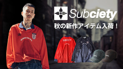 Subciety (サブサエティ)より秋の新作が早くも入荷！マリアのグラフィックをプリントしたクラシカルなサッカー・シャツやジャガード織のペイズリー生地で高級感を演出したキャップが登場！