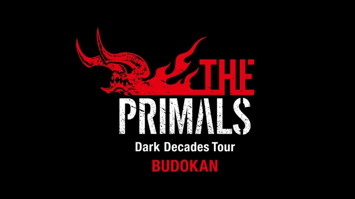 THE PRIMALS、日本武道館公演"THE PRIMALS Dark Decades Tour BUDOKAN"Day1をFanStream／StreamPassにて配信決定！