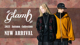 グランジ・ロックを基調にした人気ブランドglamb(グラム)より秋の最新アイテム入荷！緩急のあるシルエットにこだわったパーカーやそれぞれ印象の異なる2種のカーディガンが登場！