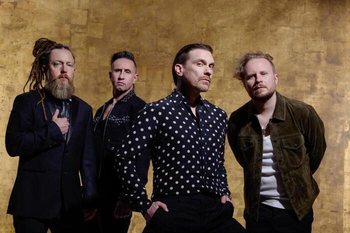 SHINEDOWN、最新曲「Killing Fields」のツアー映像使用したMV公開!