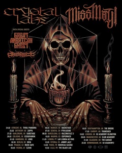 Crystal Lake、MISS MAY Iとのヨーロッパ・ツアー決定！スペシャル・ゲストにGREAT AMERICAN GHOST、DIESECT！