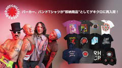 RED HOT CHILI PEPPERS、パーカーやロンTなど冬アイテムを筆頭に人気公式バンド・マーチが一斉再入荷！バンドを象徴するアスタリスク・ロゴを落とし込んだバンドTシャツやキャップなど"即納商品"として多数ラインナップ！