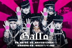 ギャロのインタビュー公開！青春、絶望、初恋、欲情、離別が交錯する残酷劇――最新作『聖黒薔薇學院-青春-』発売記念ワンマンをSHIBUYA PLEASURE PLEASUREにて来年1/15開催！