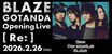 9mm Parabellum Bullet、来年2月オープンのBLAZE GOTANDAこけら落とし公演決定！