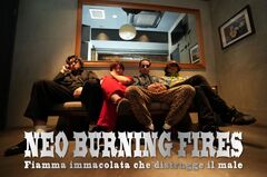 来門（SMORGAS／ROS／RED ORCA）を中心に結成されたNEO BURNING FIRES、最新作『曲り道』リリース・パーティー来年1/24下北沢SHELTERにて開催！ゲストはスケボーキング！