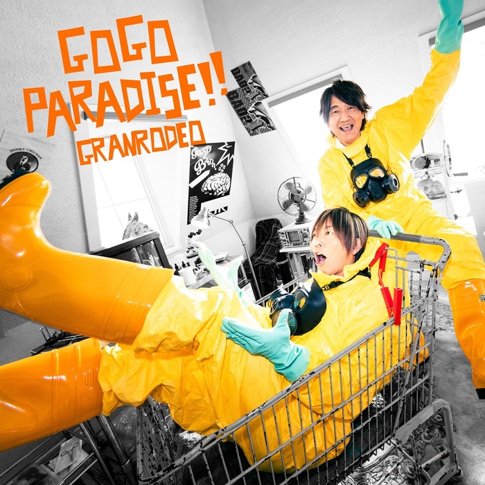 GRANRODEO、ニュー・アルバム『ChaosBlue』よりTVアニメ"拷問バイトくんの日常"OP主題歌「GO GO PARADISE!!」先行配信＆MV公開！