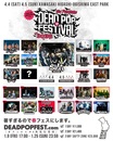 SiM主催フェス"DEAD POP FESTiVAL 2026"、第3弾出演アーティストでマンウィズ、SHADOWS、ダスト、HAWAIIAN6、See You Smile等発表!ステージ割りも公開!