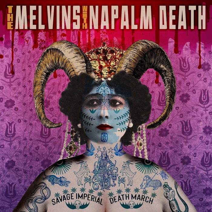 MELVINS ＆ NAPALM DEATH、両バンドのメンバーが参加したコラボ・アルバム『Savage Imperial Death March』4/10リリース！「Tossing Coins Into The Fountain Of Fuck」公開！
