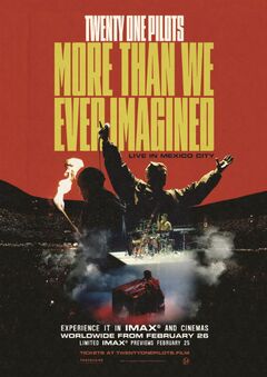 TWENTY ONE PILOTS、ライヴ映画"Twenty One Pilots: More Than We Ever Imagined"公開直前にTyler Joseph＆Josh Dunのメッセージ動画到着！