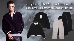 A Good Bad Influenceより、春の最新作入荷！ブランド独自のダメージ生地を軽量化し、重厚感のあるシルエットに反し軽やかな着心地を実現したジャケット、ボトムスなど上質な大人のストリート・アイテム登場！