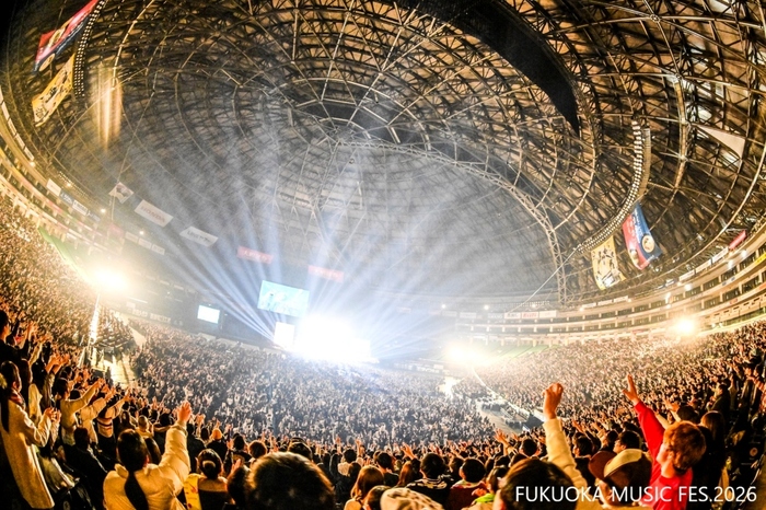 coldrain、ヘイスミ、マンウィズ、ブルエン等出演した音楽フェス"FUKUOKA MUSIC FES.2026"の模様がスペースシャワーTVで3/18独占放送！