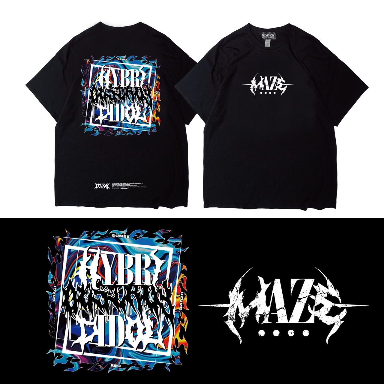 アイドル×バンドのハイブリッド・グループ MAZE、GEKIROCK CLOTHINGで 