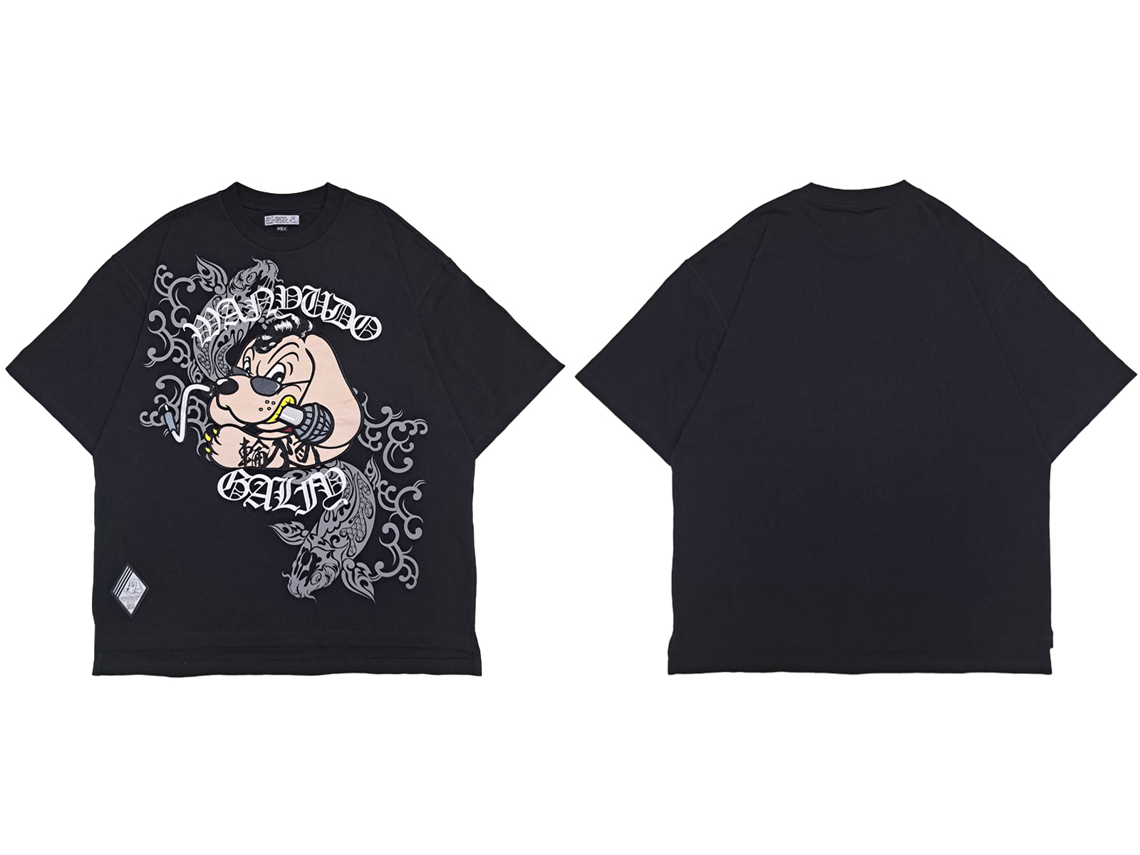 輪入道×GALFY×ゲキクロ スペシャル・コラボ・アイテムのデザイン