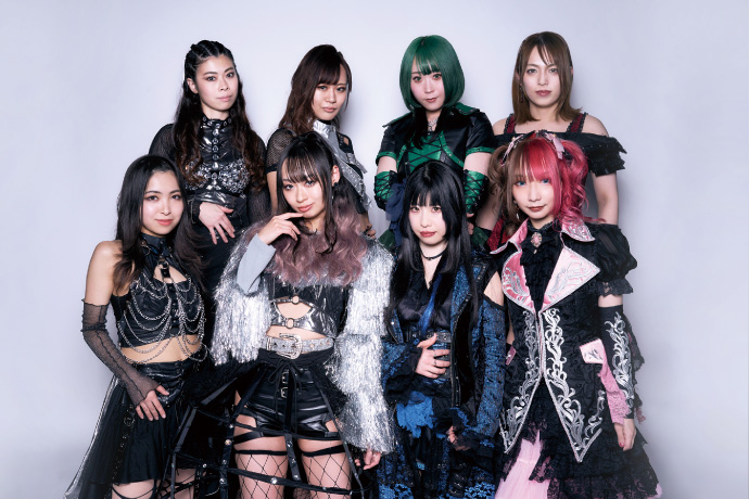 Risky Melody × FullMooNの直筆コラボサイン色紙＋Tシャツ