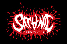 N∀OKI＆侑威地＆T$UYO$HI＆ZAX サイン入り"SATANIC CARNIVAL'15"ポスター