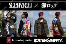 ROTTENGRAFFTY サイン入りZephyrenのTシャツ