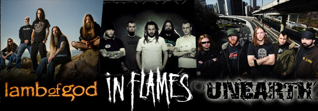 IN FLAMES/LAMB OF GOD/UNEARTH